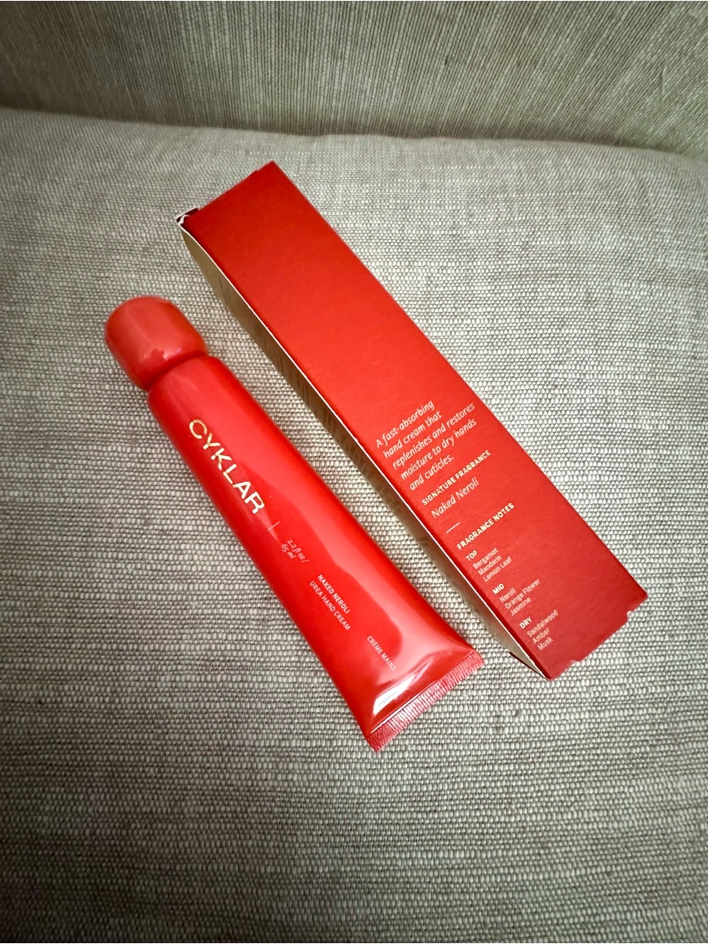CYKLAR NAKED NEROLI
Urea Hand Cream